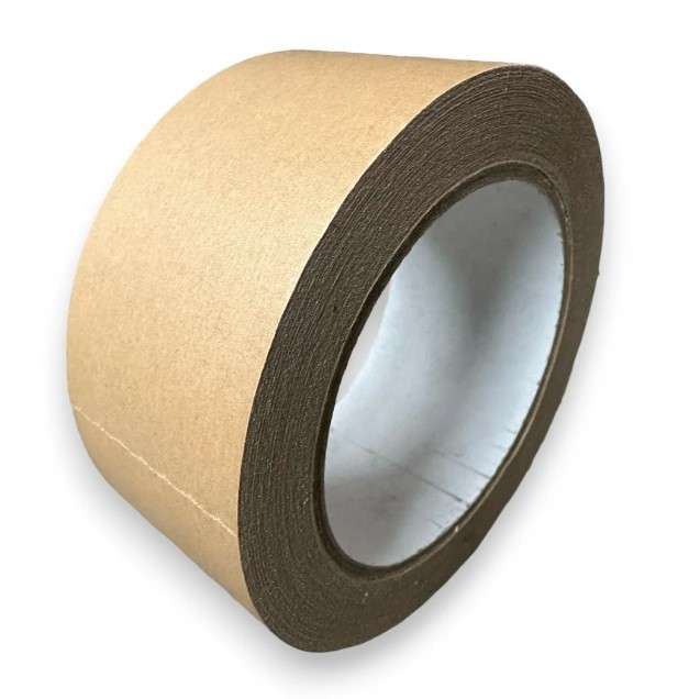 Taśma pakowa papierowa 48mmx50m solvent brąz Eco Bulldog Zing